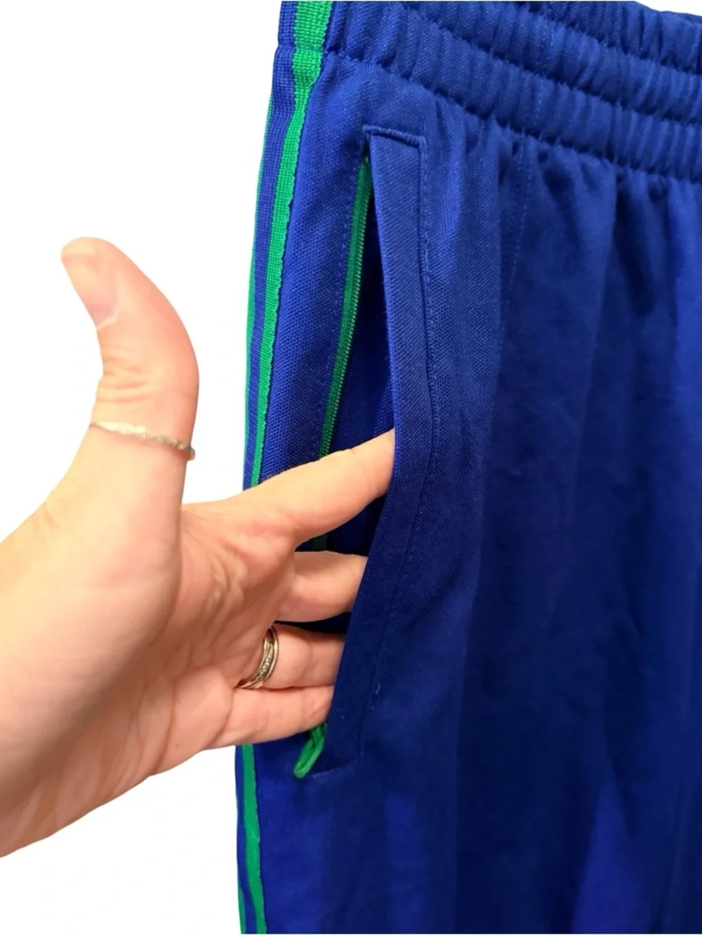 Adidas Originals Adicolor 70s Track Pants  Rare royal/green Men’s-M